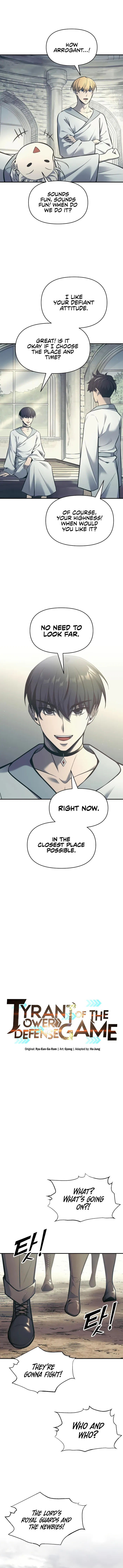 Read I Became the Tyrant of a Defence Game EN Manga Online