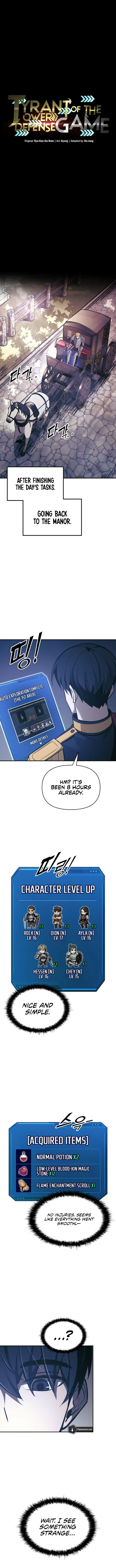 Read I Became the Tyrant of a Defence Game EN Manga Online
