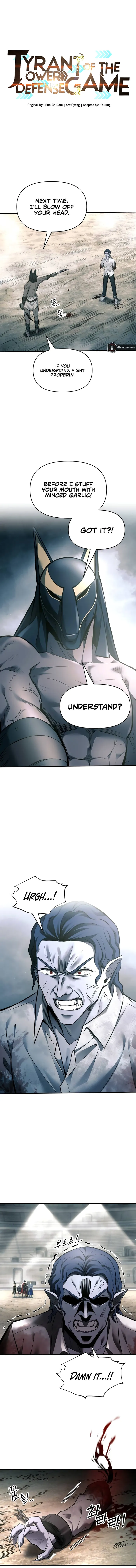 Read I Became the Tyrant of a Defence Game EN Manga Online