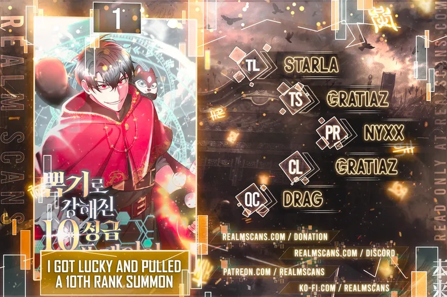 Read I Got Lucky And Pulled A 10th Rank Summon EN Manga Online