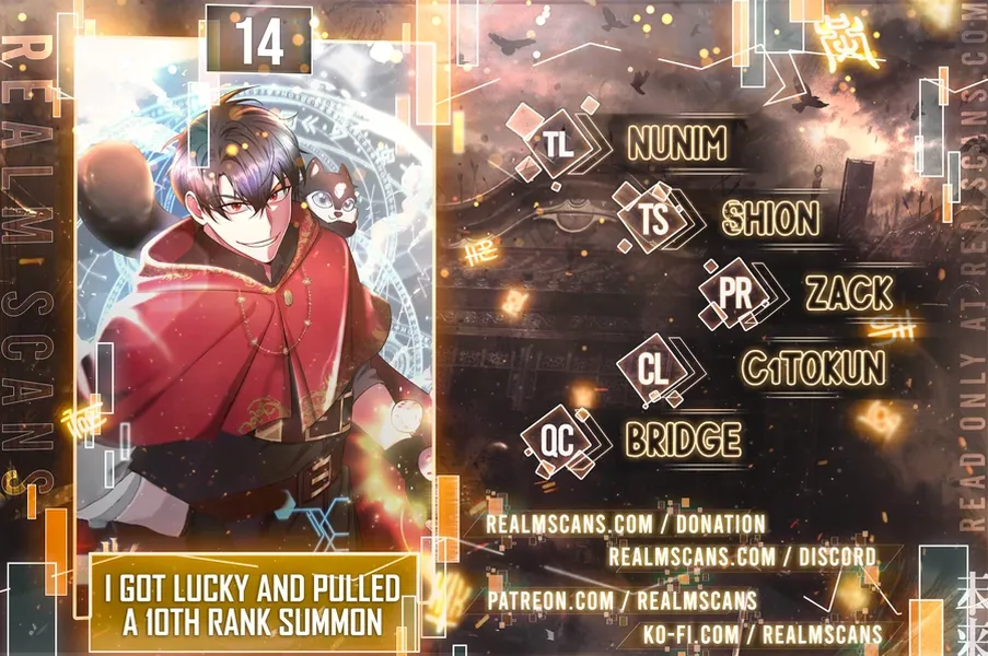 Read I Got Lucky And Pulled A 10th Rank Summon EN Manga Online
