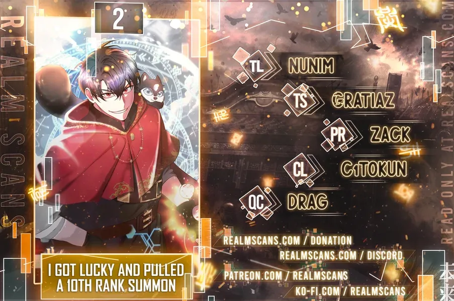 Read I Got Lucky And Pulled A 10th Rank Summon EN Manga Online
