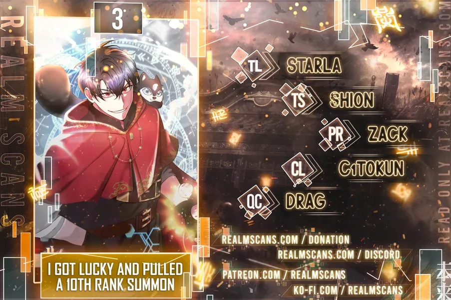 Read I Got Lucky And Pulled A 10th Rank Summon EN Manga Online