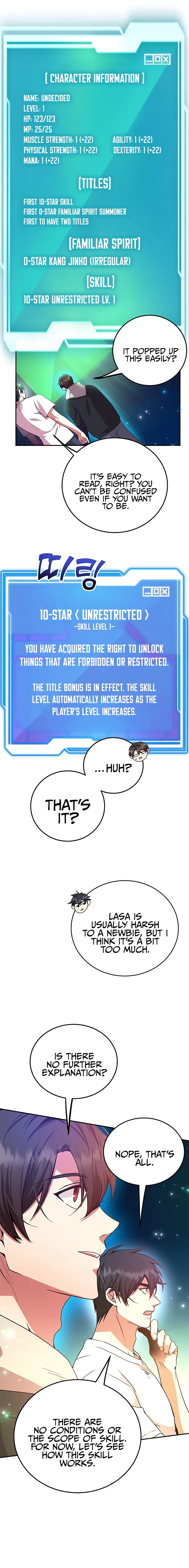 Read I Got Lucky And Pulled A 10th Rank Summon EN Manga Online