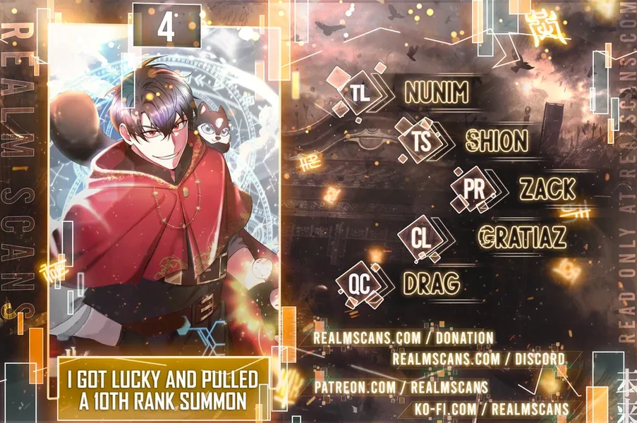 Read I Got Lucky And Pulled A 10th Rank Summon EN Manga Online