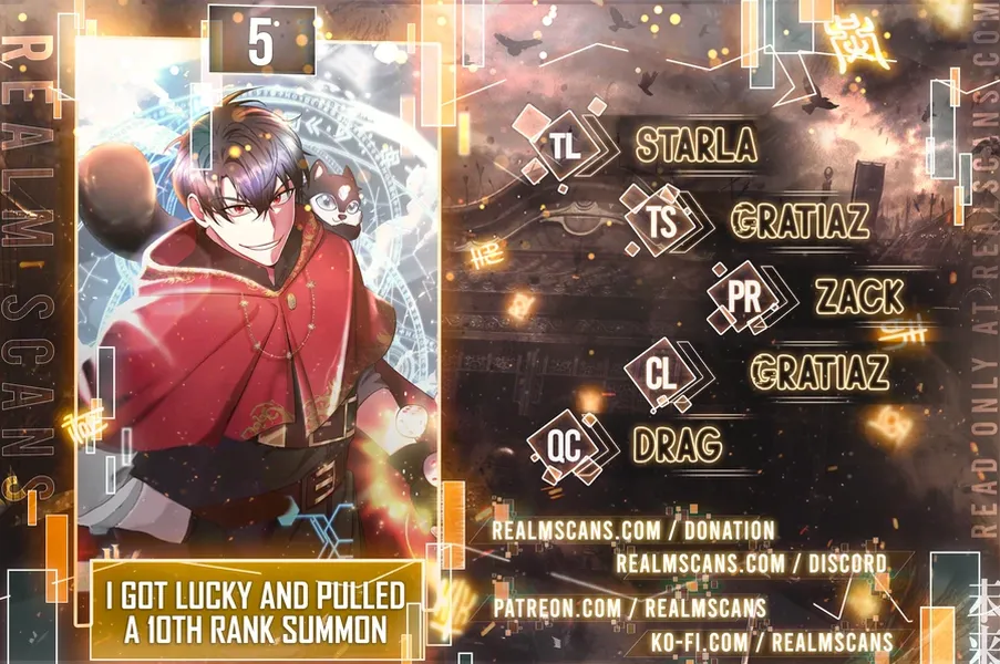 Read I Got Lucky And Pulled A 10th Rank Summon EN Manga Online