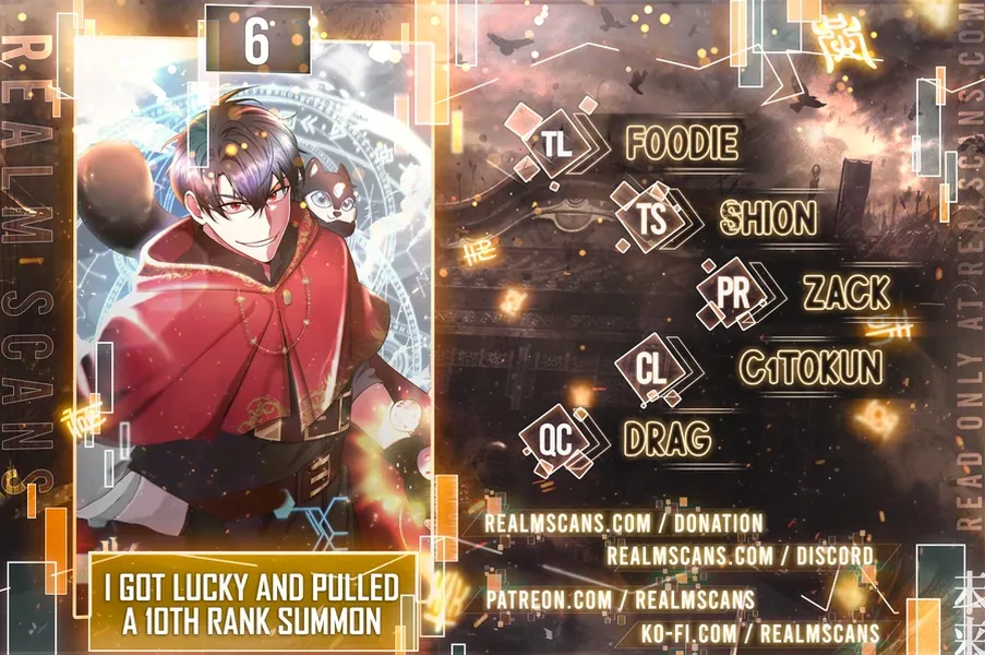 Read I Got Lucky And Pulled A 10th Rank Summon EN Manga Online