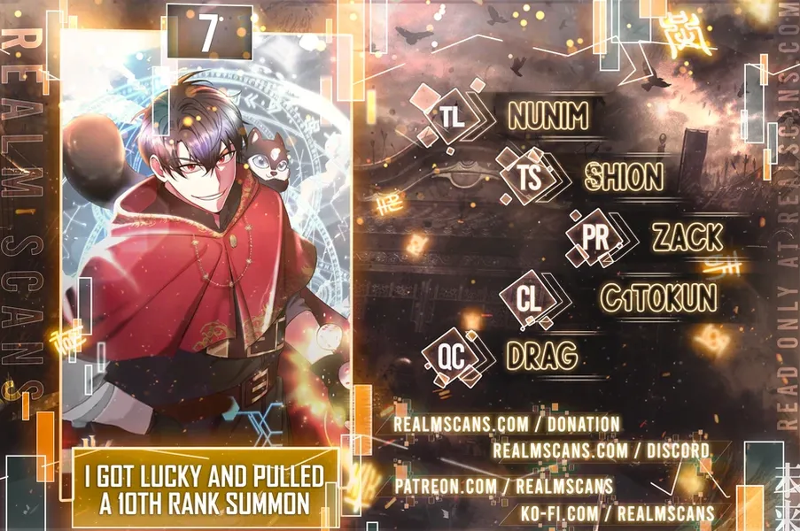 Read I Got Lucky And Pulled A 10th Rank Summon EN Manga Online