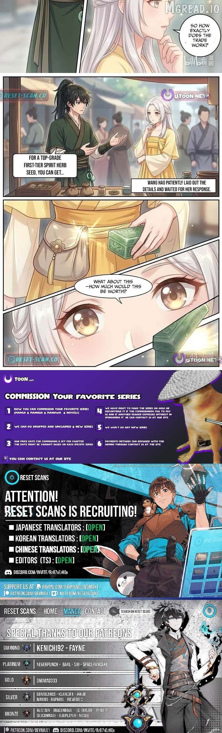 Read I Opened a Farm in a Cultivation World EN Manga Online