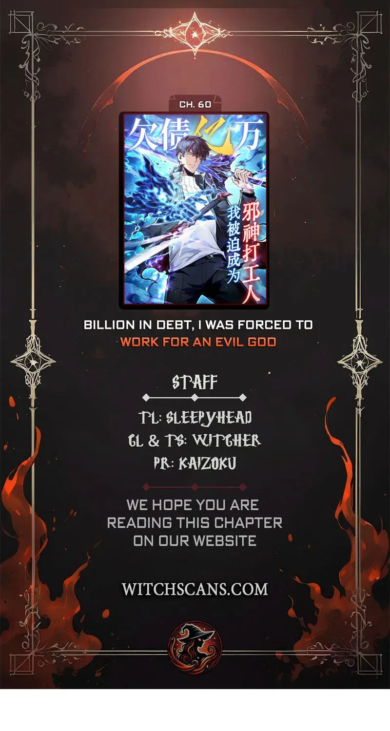 Read I Owe A Billion Dollars And I am Forced to Become A Worker For An Evil God EN Manga Online