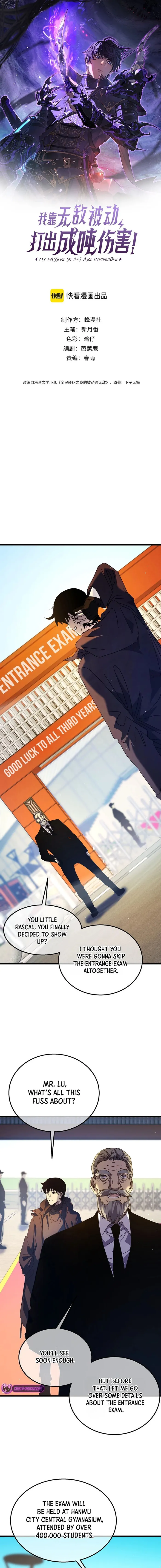 Read I Rely on My Invincibility to Deal Tons of Damage Passively EN Manga Online