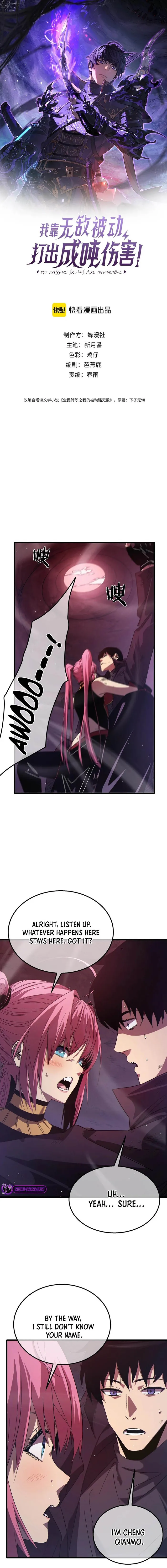 Read I Rely on My Invincibility to Deal Tons of Damage Passively EN Manga Online