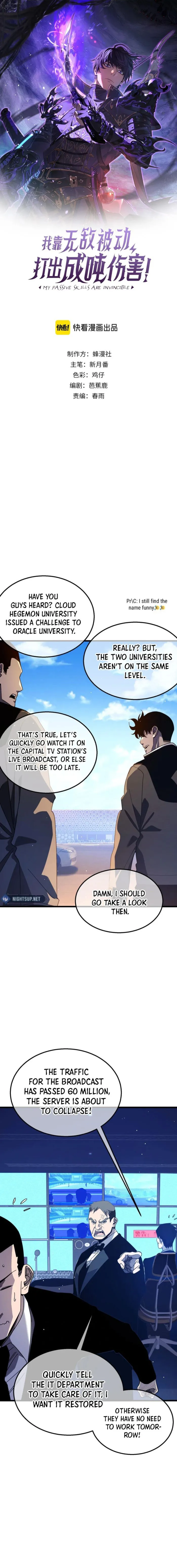 Read I Rely on My Invincibility to Deal Tons of Damage Passively EN Manga Online