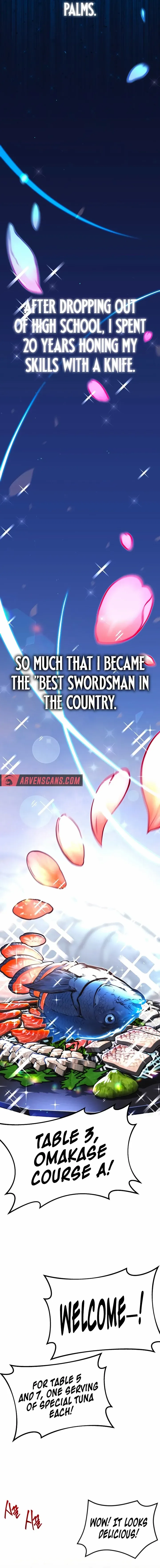 Read I Took over The Academy With a Single Sashimi Knife EN Manga Online