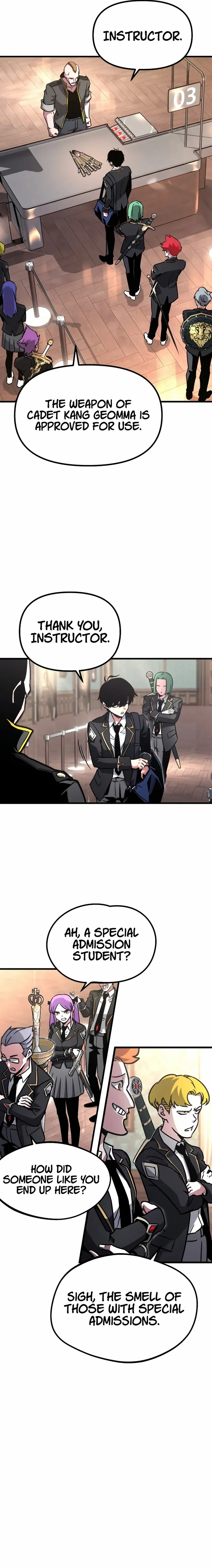 Read I Took over The Academy With a Single Sashimi Knife EN Manga Online