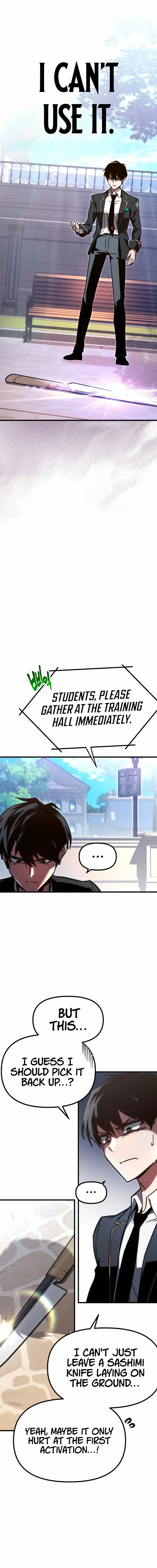 Read I Took over The Academy With a Single Sashimi Knife EN Manga Online