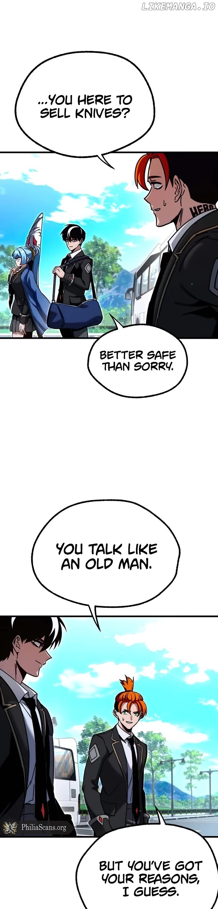 Read I Took over The Academy With a Single Sashimi Knife EN Manga Online