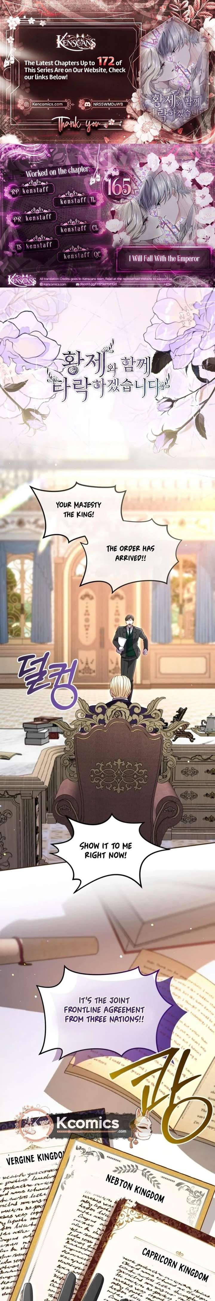 Read I Will Fall With the Emperor EN Manga Online