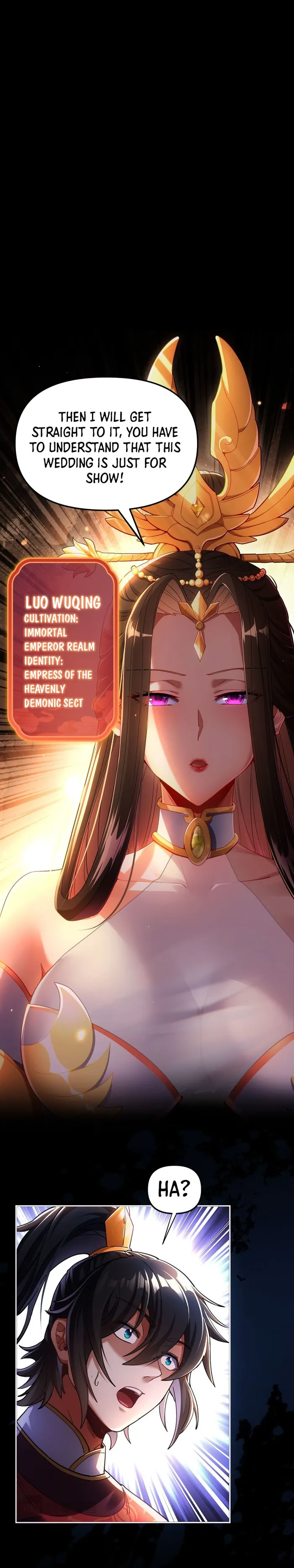 Read Invincible After Shocking My Empress Wife EN Manga Online