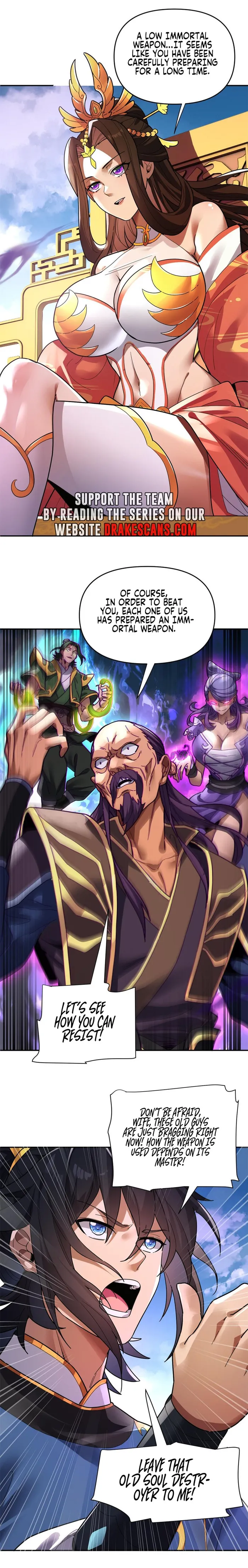 Read Invincible After Shocking My Empress Wife EN Manga Online