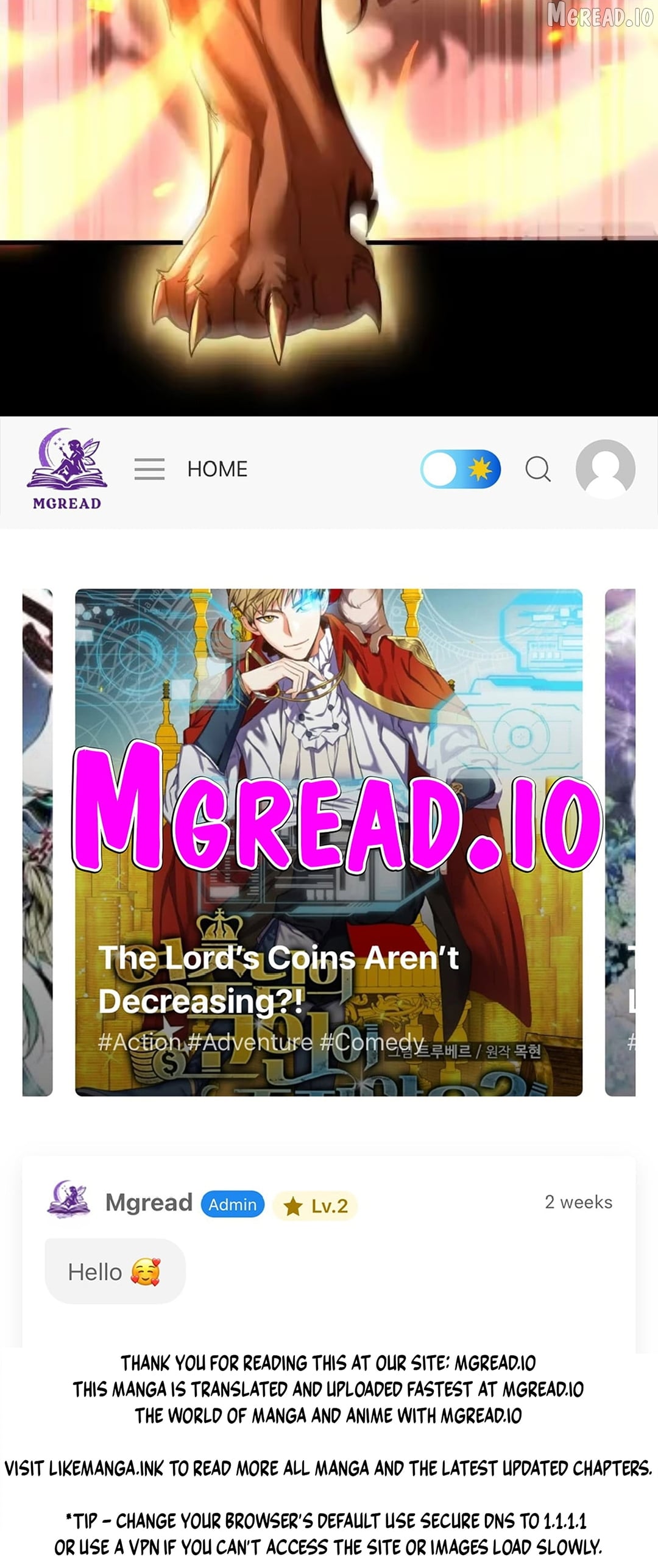 Read Invincible After Shocking My Empress Wife EN Manga Online