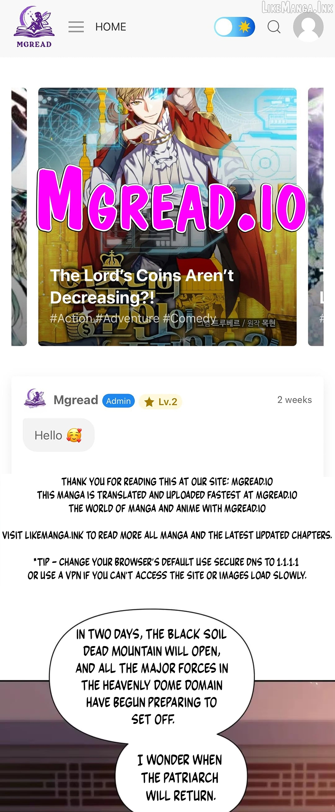 Read Invincible After Shocking My Empress Wife EN Manga Online
