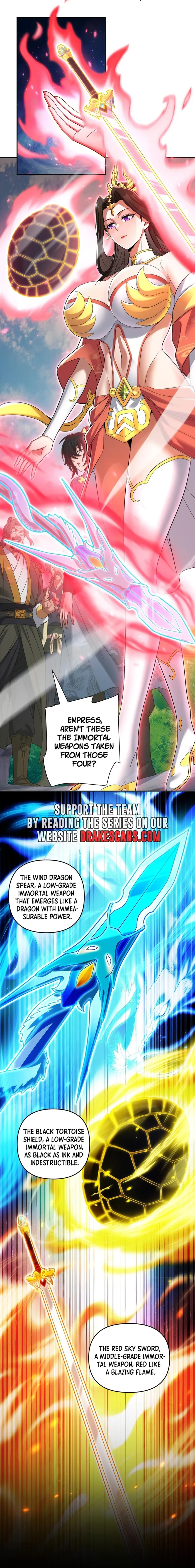 Read Invincible After Shocking My Empress Wife EN Manga Online