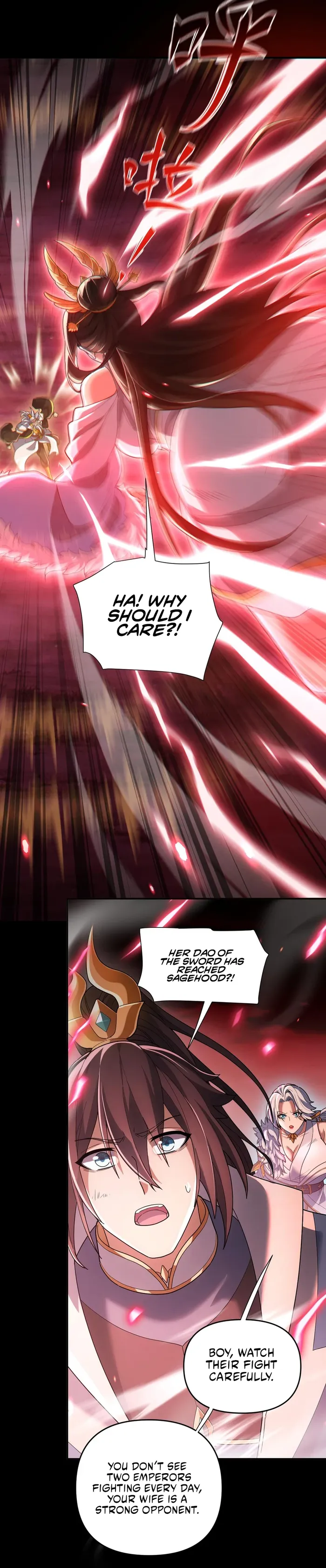 Read Invincible After Shocking My Empress Wife EN Manga Online