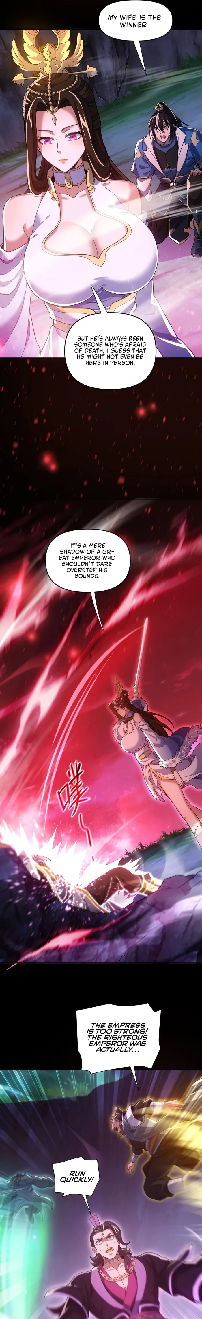 Read Invincible After Shocking My Empress Wife EN Manga Online