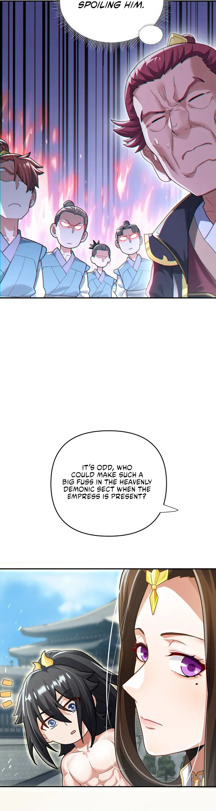 Read Invincible After Shocking My Empress Wife EN Manga Online
