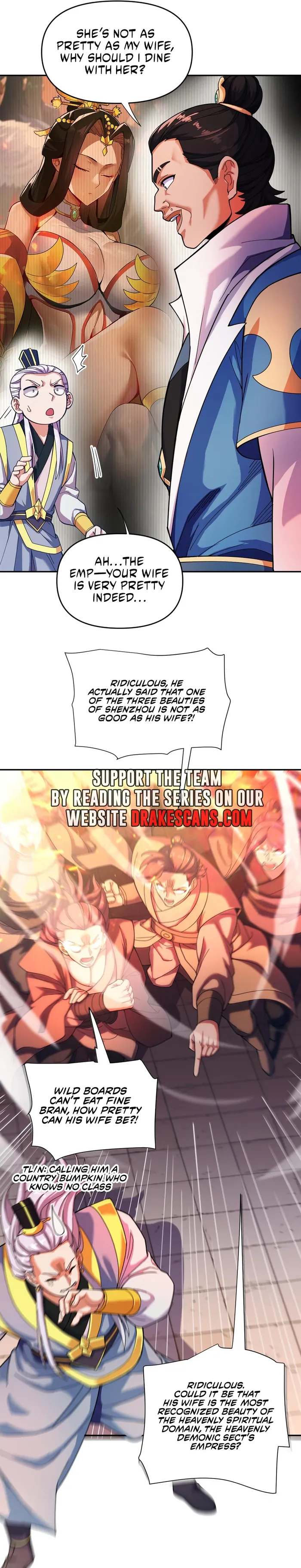 Read Invincible After Shocking My Empress Wife EN Manga Online