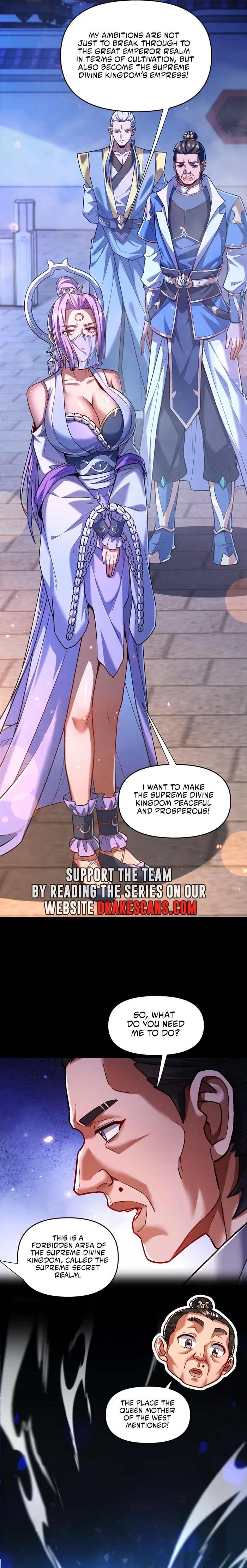 Read Invincible After Shocking My Empress Wife EN Manga Online