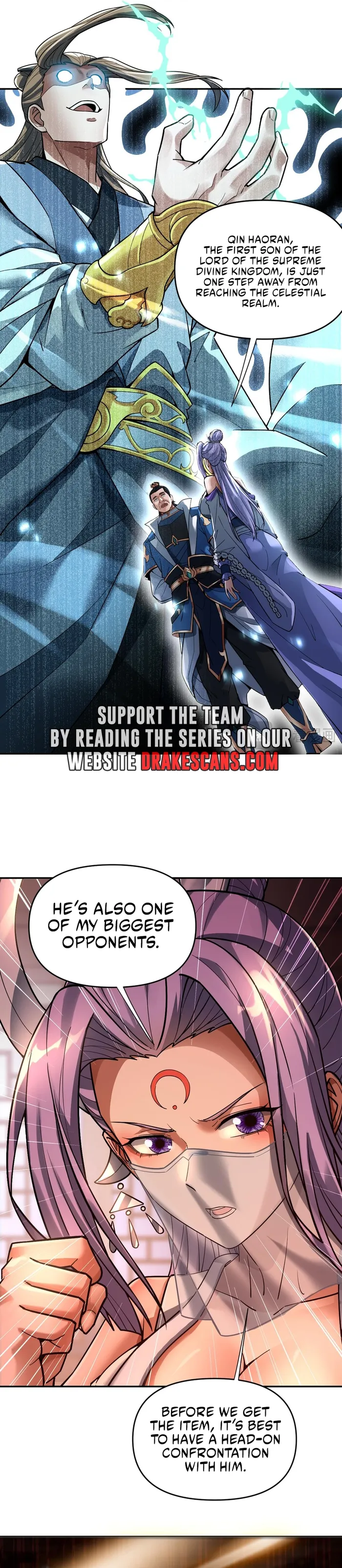 Read Invincible After Shocking My Empress Wife EN Manga Online