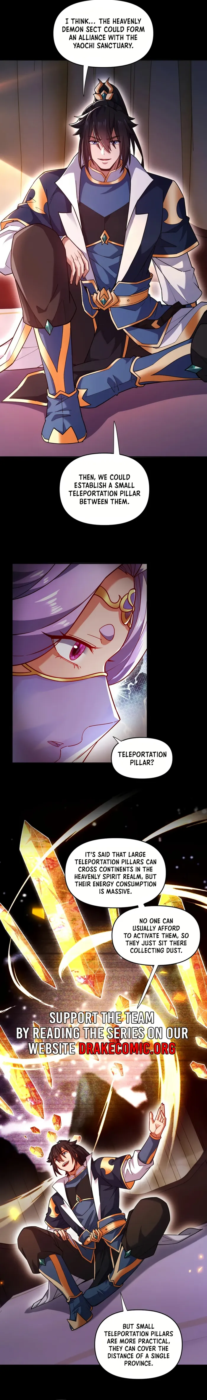 Read Invincible After Shocking My Empress Wife EN Manga Online