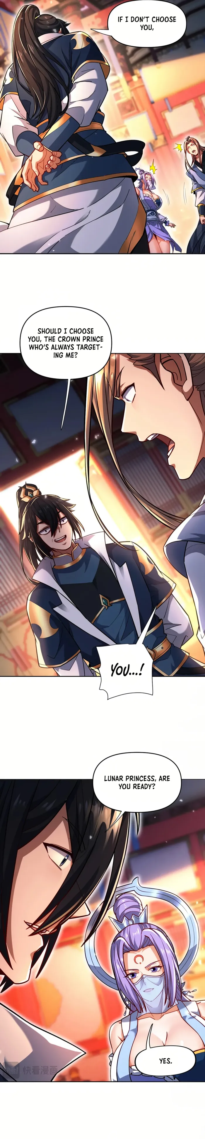 Read Invincible After Shocking My Empress Wife EN Manga Online