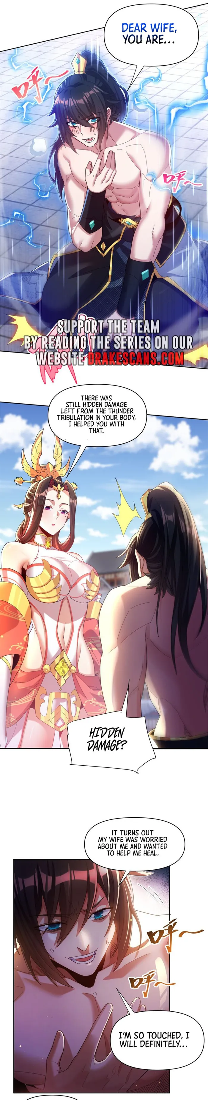 Read Invincible After Shocking My Empress Wife EN Manga Online