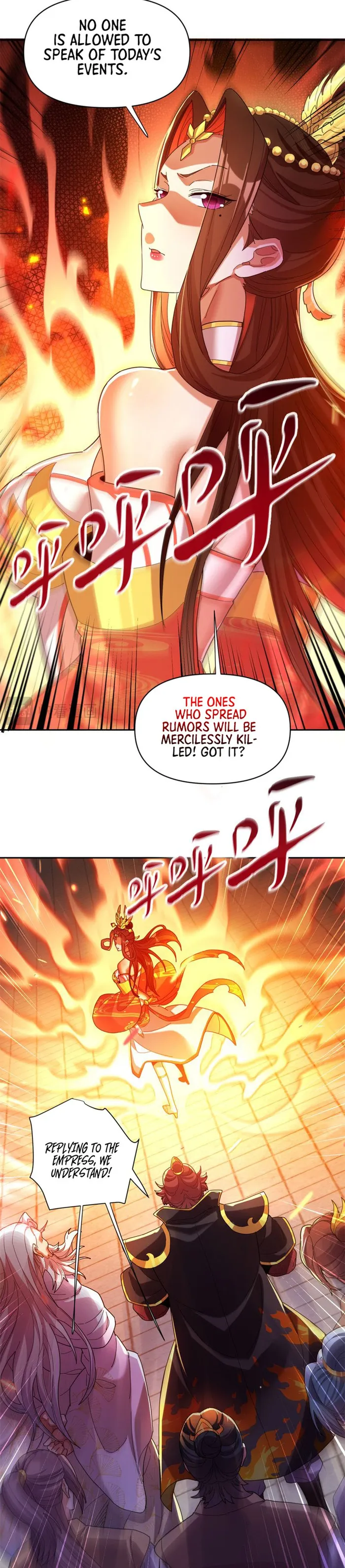Read Invincible After Shocking My Empress Wife EN Manga Online