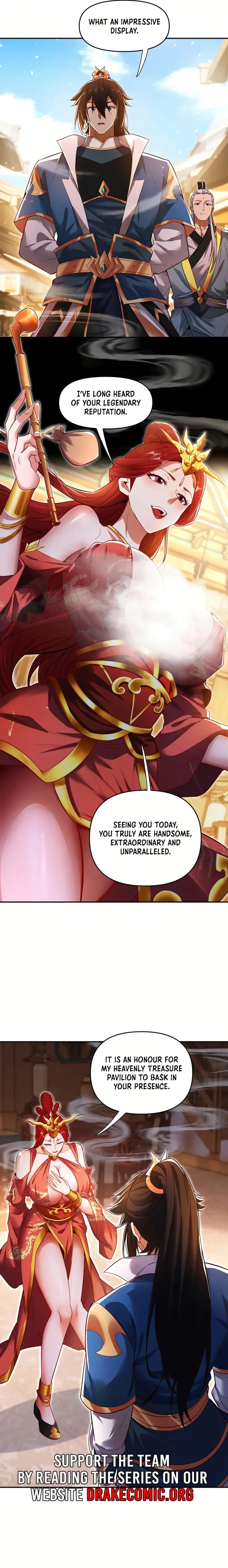 Read Invincible After Shocking My Empress Wife EN Manga Online