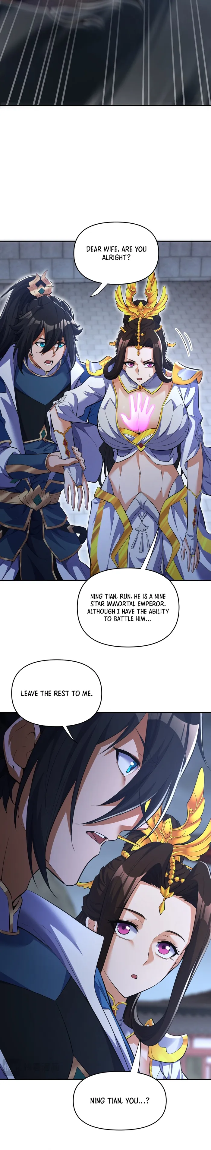 Read Invincible After Shocking My Empress Wife EN Manga Online