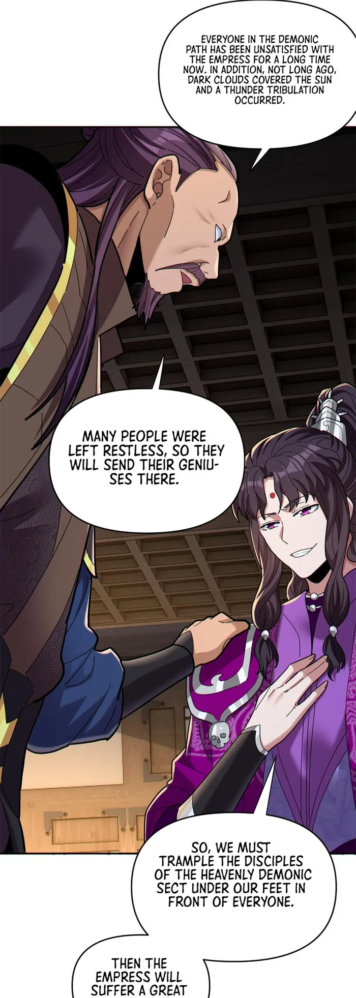 Read Invincible After Shocking My Empress Wife EN Manga Online