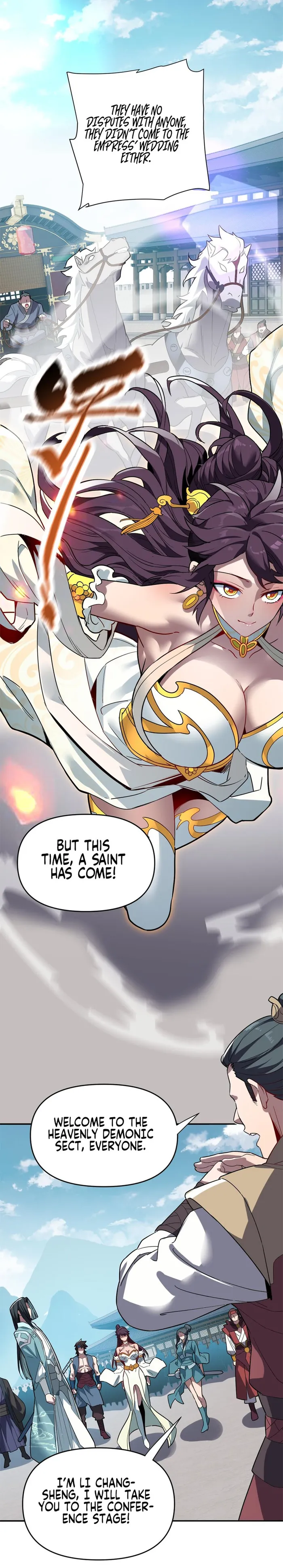 Read Invincible After Shocking My Empress Wife EN Manga Online