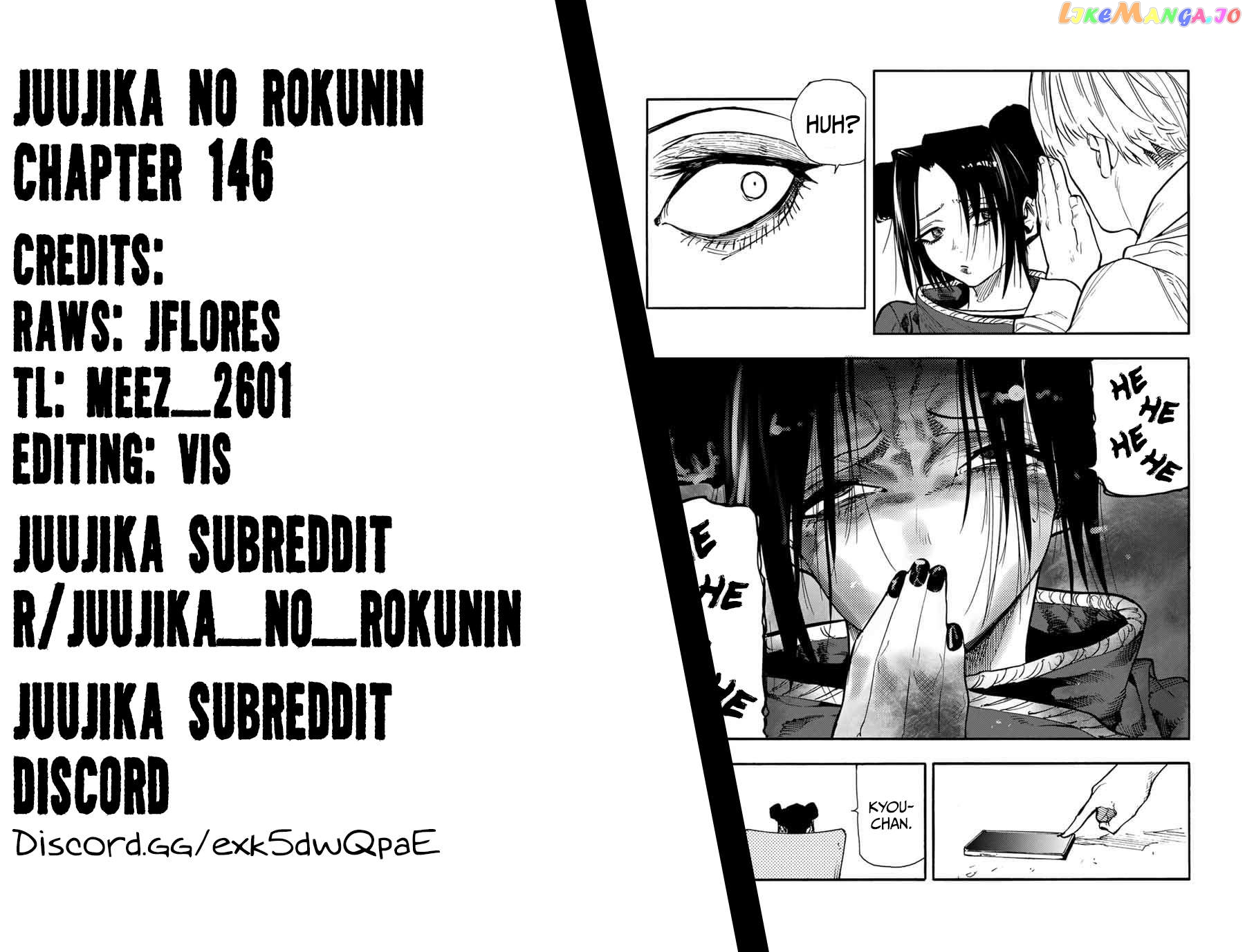 Read Juujika No Rokunin EN Manga Online