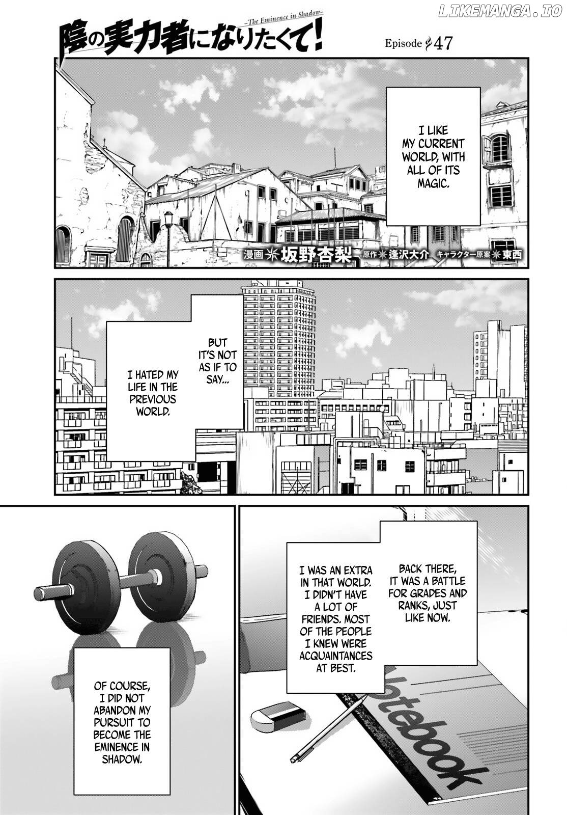 Read Kage no Jitsuryokusha ni Naritakute Shadow Gaiden EN Manga Online