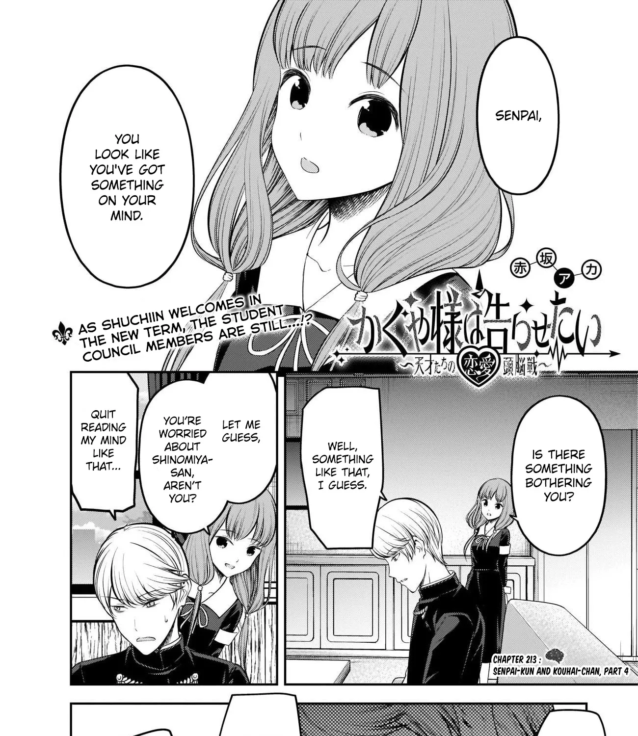 Read Kaguya Sama Wa Kokurasetai Tensai Tachi No Renai Zunousen EN Manga Online