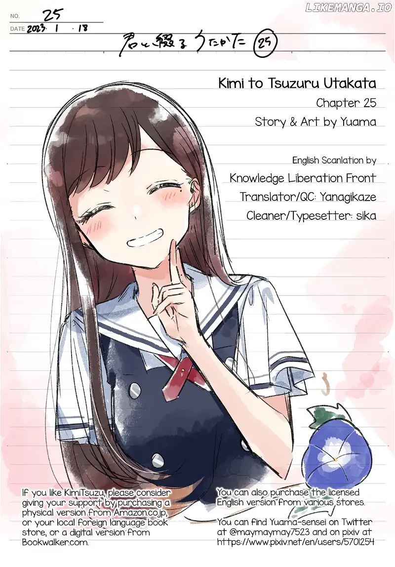 Read Kimi to Tsuzuru Utakata EN Manga Online