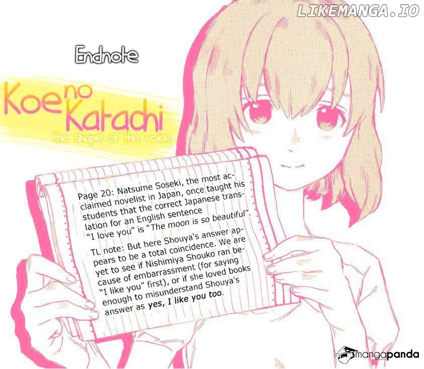 Read Koe No Katachi EN Manga Online