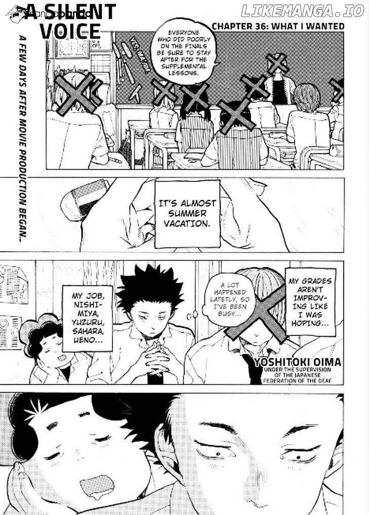 Read Koe No Katachi EN Manga Online