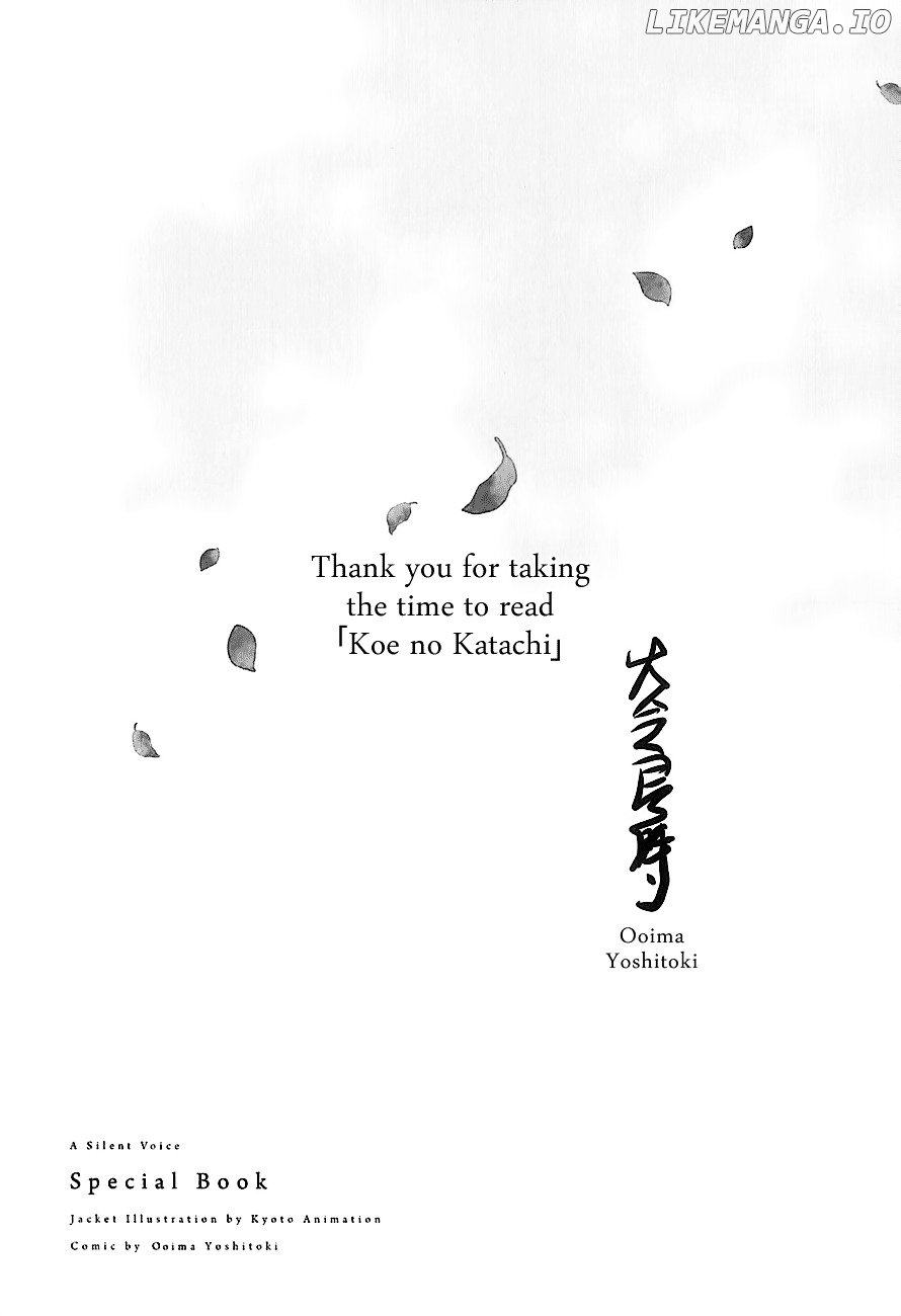 Read Koe No Katachi EN Manga Online