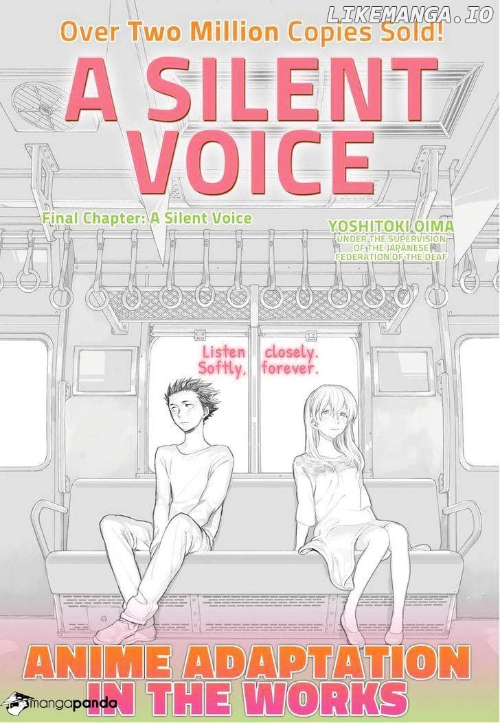 Read Koe No Katachi EN Manga Online