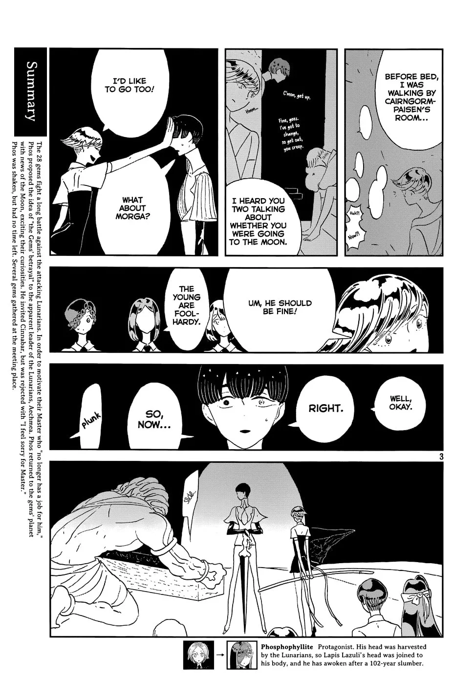 Read Land of the Lustrous EN Manga Online